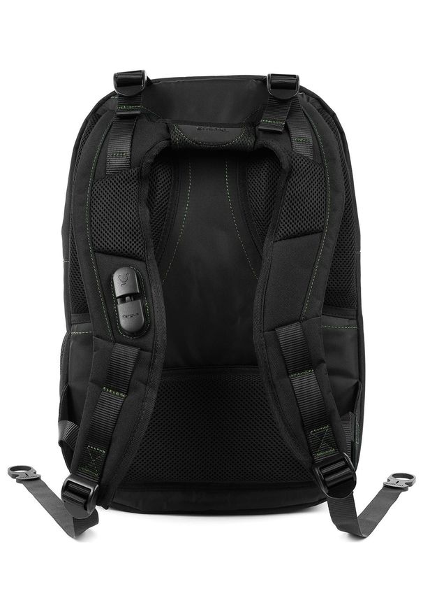 TARGUS - Plecak Targus EcoSpruce Backpack 15.6'' czarny. Kolor: czarny. Materiał: tkanina, materiał