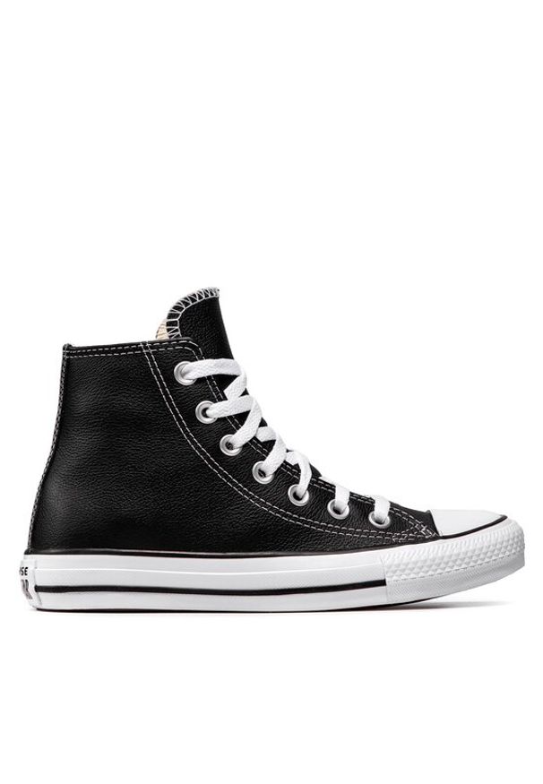 Converse Trampki Ct Hi 132170C Czarny. Kolor: czarny. Materiał: skóra