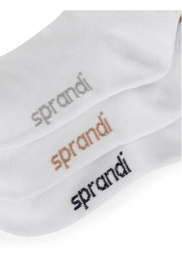 Sprandi Skarpety długie 0KB-001-SS25 (3-PACK) Biały. Kolor: biały. Materiał: bawełna, materiał