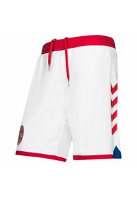 Hummel - Szorty domowe Danemark 2020/21. Kolor: biały. Sport: piłka nożna