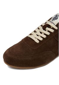 U.S. Polo Assn. Sneakersy EO-CAMMY001W/6S1 Brązowy. Kolor: brązowy. Materiał: zamsz, skóra #6