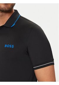 BOSS - Boss Polo Paul Pro 50506203 Czarny Slim Fit. Typ kołnierza: polo. Kolor: czarny. Materiał: syntetyk #5