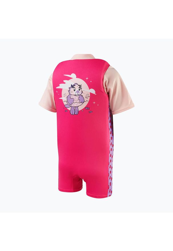 Strój kąpielowy dziecięcy Speedo Printed Float Suit. Kolor: różowy