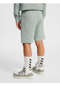 Szorty dla dzieci Hummel Tukas. Okazja: na uczelnię. Kolor: zielony. Styl: sportowy. Sport: joga i pilates
