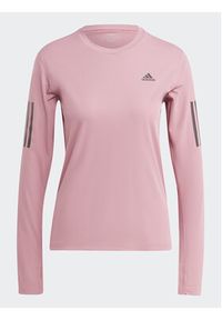 Adidas - adidas Koszulka techniczna Own the Run IL4121 Różowy Regular Fit. Kolor: różowy. Materiał: syntetyk. Sport: bieganie #3