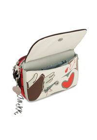 Szara Torebka Anekke Stylowa Listonoszka Damska. Kolor: szary. Wzór: aplikacja. Dodatki: z breloczkiem. Styl: elegancki #5