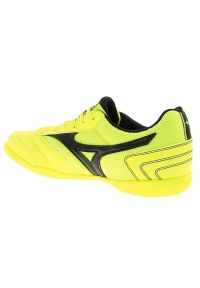 Buty piłkarskie Mizuno Mrl Sala Club In Q1GA220345 złoty zielone. Zapięcie: sznurówki. Kolor: złoty. Materiał: syntetyk. Sport: piłka nożna