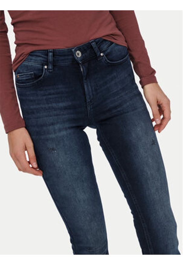 only - ONLY Jeansy Blush 15233833 Granatowy Flared Fit. Kolor: niebieski