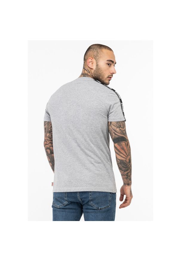 Koszulka Lonsdale Vementry. Kolor: czarny, szary, wielokolorowy