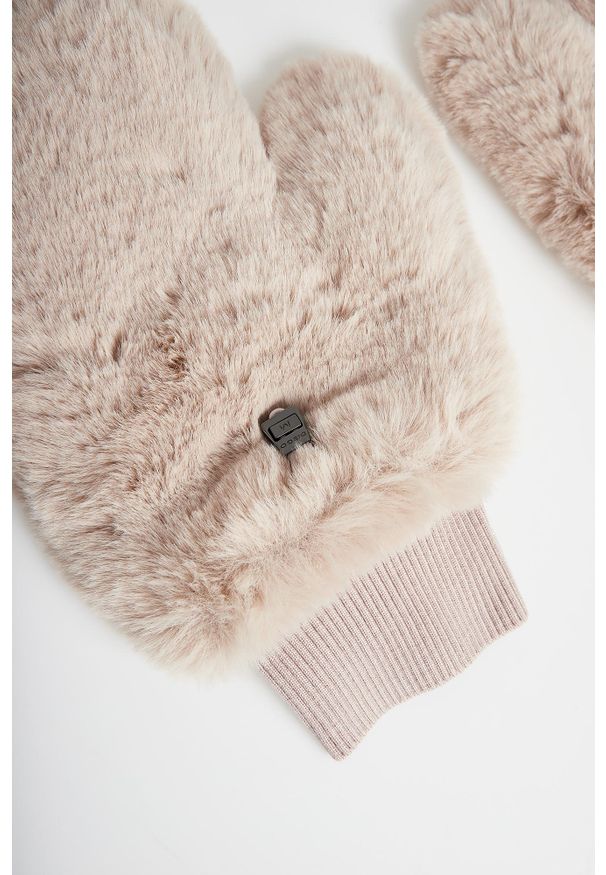 Rękawiczki damskie futrzane DIEGO M. Materiał: futro