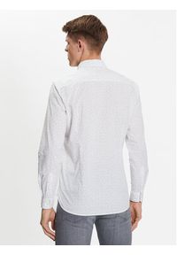 Pepe Jeans Koszula PM308023 Biały Slim Fit. Kolor: biały. Materiał: bawełna #2