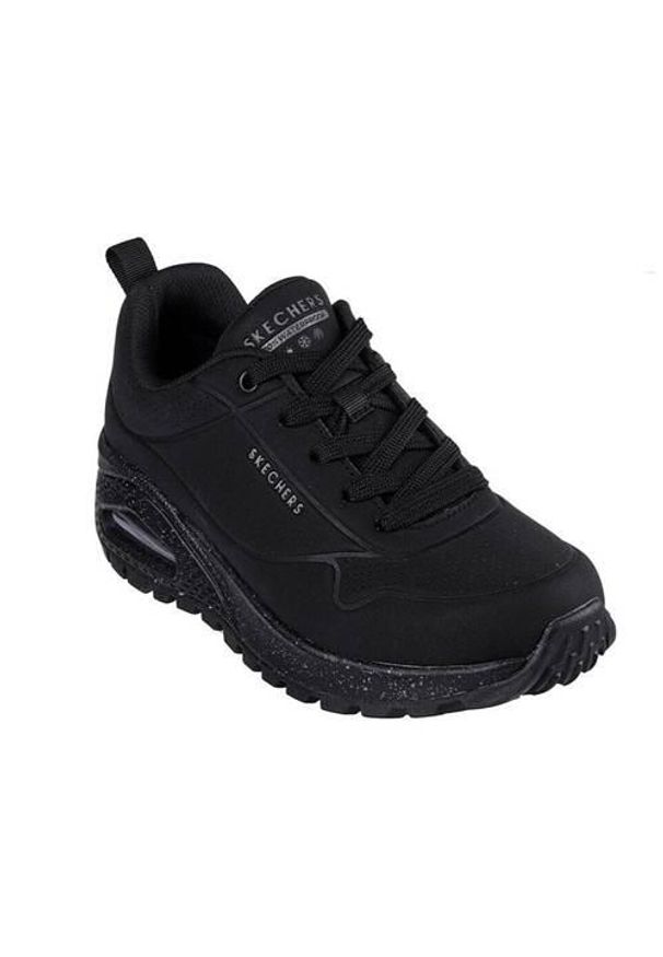 skechers - Buty do chodzenia damskie Skechers Uno Rugged. Kolor: czarny. Materiał: materiał, syntetyk. Szerokość cholewki: normalna. Sport: turystyka piesza