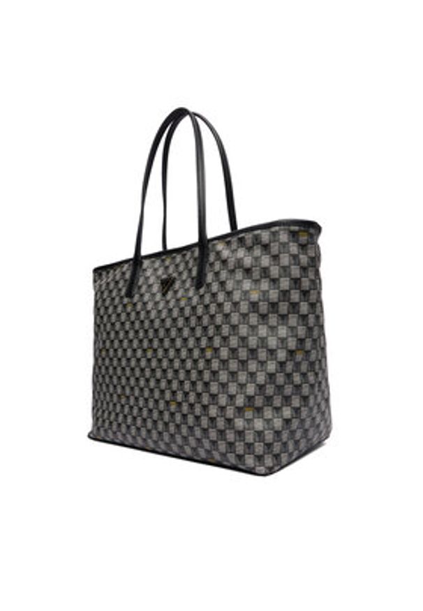 Guess Torebka G Wave II HWJT86 81290 Czarny. Kolor: czarny. Materiał: skórzane