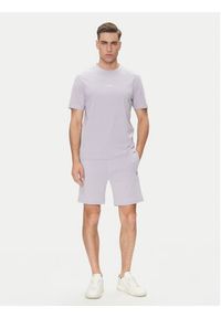 BOSS T-Shirt Tchup 50473278 Fioletowy Relaxed Fit. Kolor: fioletowy. Materiał: bawełna #3