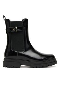 TOMMY HILFIGER - Botki Tommy Hilfiger. Kolor: czarny