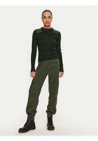 Champion Spodnie dresowe 117499 Khaki Regular Fit. Kolor: brązowy. Materiał: syntetyk