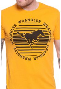 Wrangler - WRANGLER T-SHIRT CIRCLE TEE GOLDEN ROD W7MFD3X1K #5