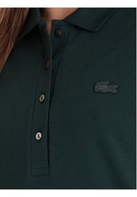Lacoste Polo PF5462 Zielony Slim Fit. Typ kołnierza: polo. Kolor: zielony. Materiał: bawełna