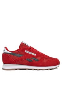 Reebok Sneakersy SS-CLASSIC LEATHER 100245004 Czerwony. Kolor: czerwony. Materiał: skóra, zamsz. Model: Reebok Classic #1