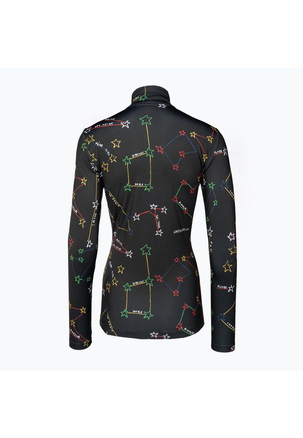 Bluza termoaktywna damska Rossignol Booster 1/2 Zip Top 100. Kolor: czarny