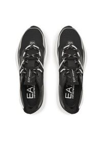 EA7 Emporio Armani Sneakersy X8X145 XK336 N763 Czarny. Kolor: czarny. Materiał: materiał