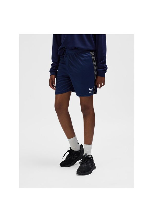 Szorty dla dzieci Hummel autentyczne Pl. Kolor: niebieski. Długość: krótkie. Styl: sportowy, młodzieżowy