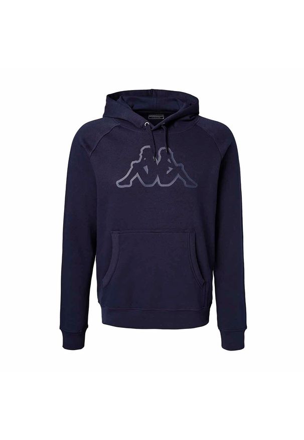 Bluza z kapturem Kappa Zaiver. Typ kołnierza: kaptur. Kolor: niebieski, wielokolorowy