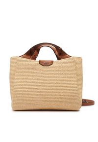 DKNY Torebka Willa Satchel R61DOG33 Beżowy. Kolor: beżowy #4