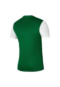 Nike - Męska Koszulka Tiempo Premier II. Kolor: zielony. Sport: turystyka piesza