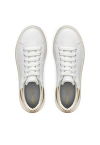 Geox Sneakersy D Spherica Ec4.1 D45TCD 085BN C1327 Biały. Kolor: biały. Materiał: skóra