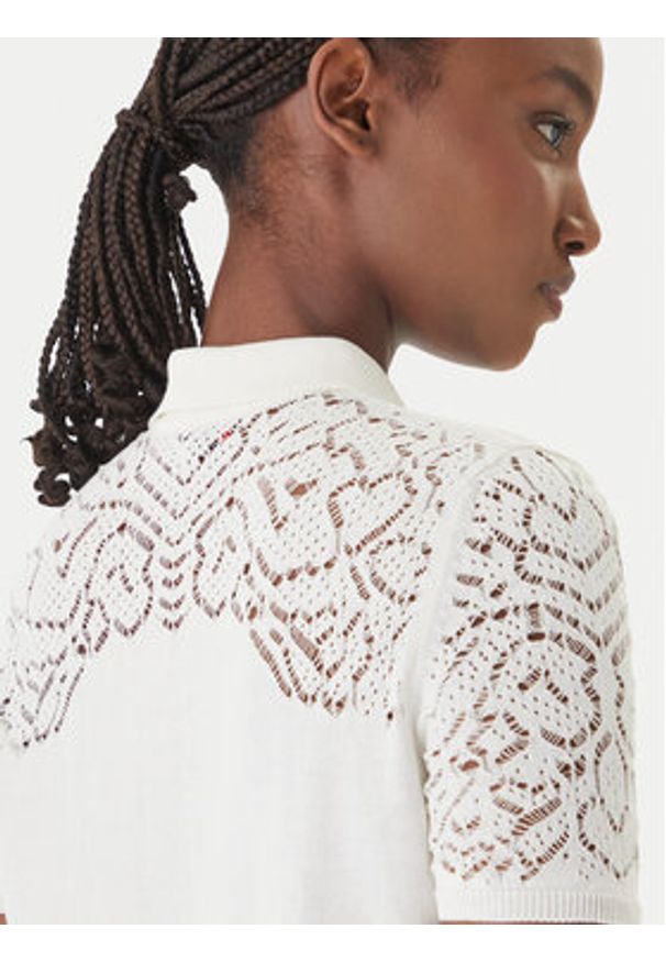 MAX&Co. Sweter MColonza 2616361043200 Écru Regular Fit. Materiał: bawełna