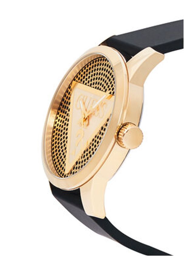 Guess Zegarek Badge GW0916G1 Złoty. Kolor: złoty