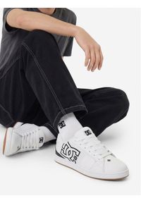 DC Shoes Sneakersy EO-NET DC01774113 Biały. Kolor: biały. Materiał: skóra #1