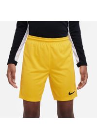 Spodnie sportowe chłopięce Nike JR Park Iii Knit. Kolor: żółty. Długość: krótkie