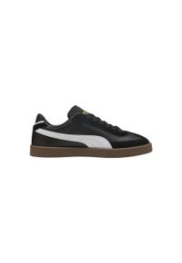 Puma - Buty na co dzień damskie PUMA CLUB II skóra. Okazja: na co dzień. Kolor: czarny. Materiał: guma, tkanina, skóra, materiał, syntetyk. Sport: turystyka piesza