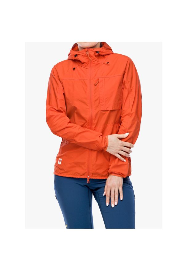 Fjällräven - Kurtka trekkingowa damska Fjallraven High Coast Wind Jacket. Kolor: pomarańczowy