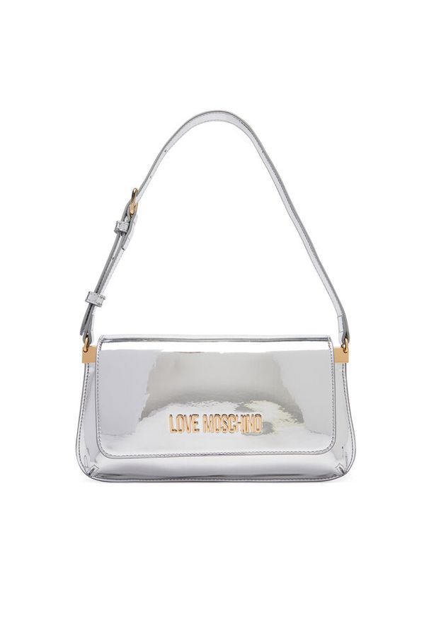 Love Moschino - Torebka LOVE MOSCHINO. Kolor: srebrny