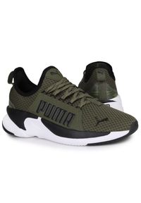 Buty sportowe męskie Puma SOFTRIDE PREMIER SLIP CAMO. Kolor: wielokolorowy, czarny, zielony, biały #1