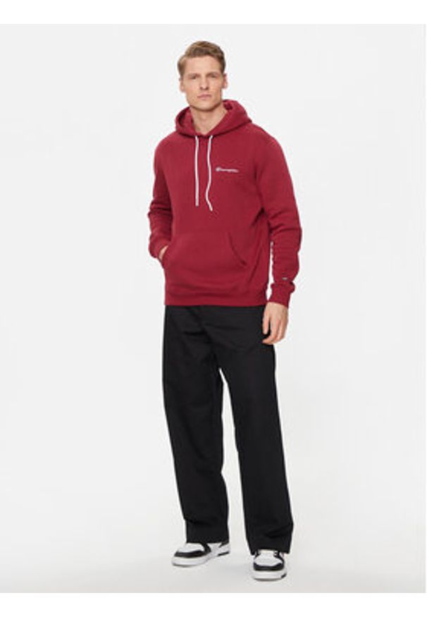 Champion Spodnie materiałowe 220013 Czarny Wide Fit. Kolor: czarny. Materiał: syntetyk, bawełna