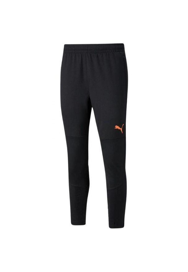 Puma - Męskie Dresy Treningowe Individual Final. Kolor: czarny. Materiał: dresówka. Sport: fitness