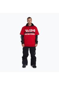 DC Shoes - Bluza snowboardowa męska DC Dryden. Kolor: czerwony. Sport: snowboard