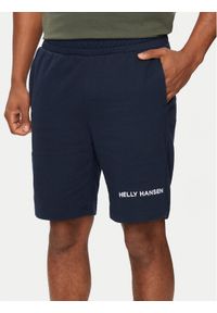 Helly Hansen Szorty sportowe Core Sweat Shorts 53684 Granatowy Regular Fit. Kolor: niebieski. Materiał: bawełna. Styl: sportowy #1