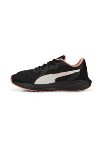 Buty do chodzenia damskie Puma TWITCH RUNNER METALLIC. Kolor: czarny. Sport: turystyka piesza