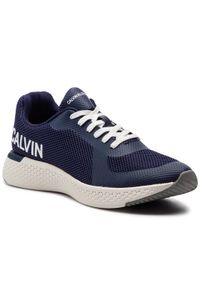 Calvin Klein Jeans Sneakersy Amos S0584 Granatowy. Kolor: niebieski. Materiał: materiał #1