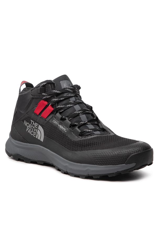 Trekkingi The North Face Cragstone Mid Wp NF0A5LXBNY71 Black/Vanadis Grey. Kolor: czarny. Materiał: materiał. Sport: turystyka piesza