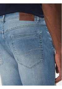 Hechter Paris Szorty jeansowe 26655 151362 Niebieski Regular Fit. Kolor: niebieski. Materiał: bawełna #4
