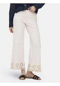only - ONLY Jeansy Madison 15372378 Kremowy Straight Leg. Kolor: kremowy #1