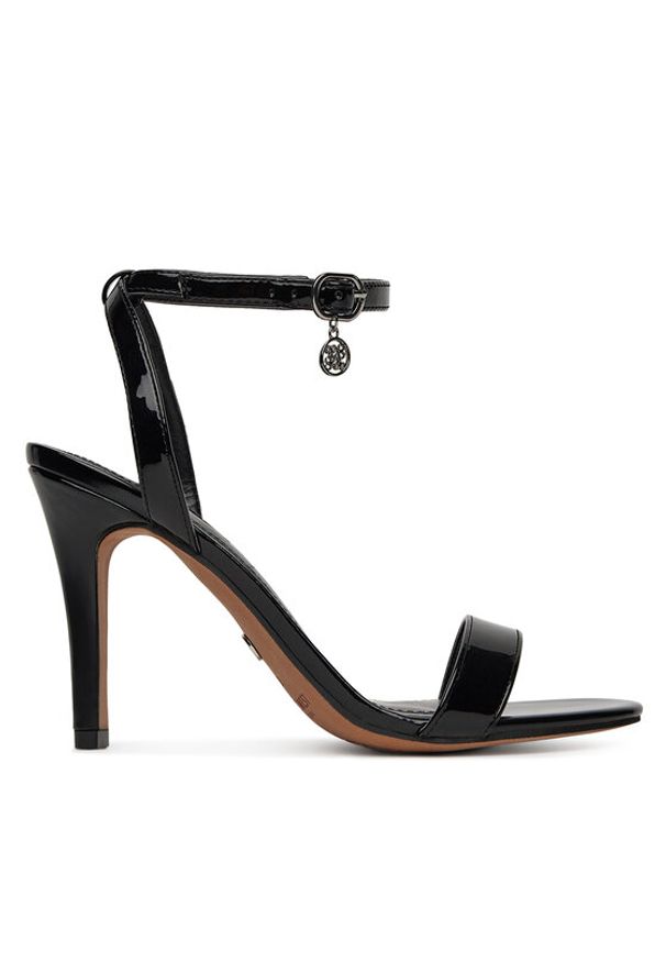 Nine West Sandały S2S15503 Czarny. Kolor: czarny. Materiał: materiał