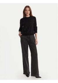 Artigli Jeansy Palazzo Vita Alta ADDE003646 Czarny Wide Leg. Kolor: czarny #3