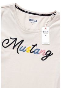 Mustang - MUSTANG T SHIRT DAMSKI Alina C Print 1009824 4025. Wzór: nadruk #8